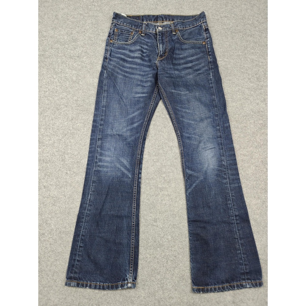 Levi's 527 Jeans Womens 29x30 Blue Medium Wash Slim Bootcut Cotton Denim Pants